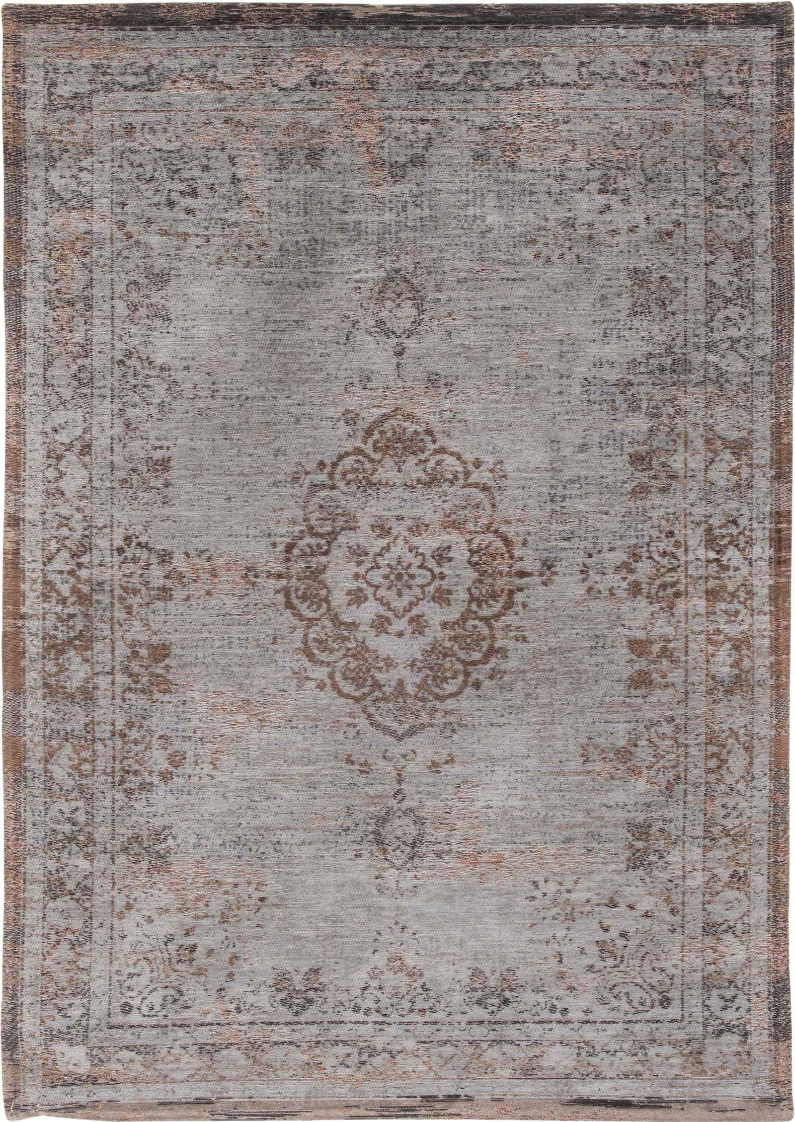 tapis Louis De Poortere LX8257 Fading World Medaillon Grey Ebony