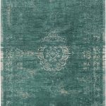 Louis De Poortere tapis, Fading World Jade 8258, Medallion design