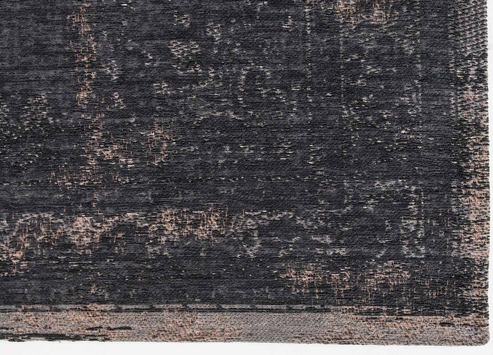 tapis Louis De Poortere LX8263 Fading World Medaillon Mineral Black corner