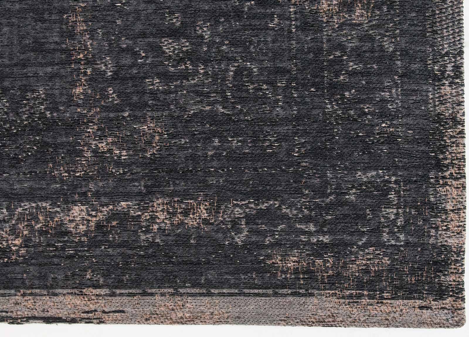 tapis Louis De Poortere LX8263 Fading World Medaillon Mineral Black corner