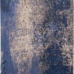 Louis De Poortere tapis, Mad Men Abyss Blue 8629, Cracks design