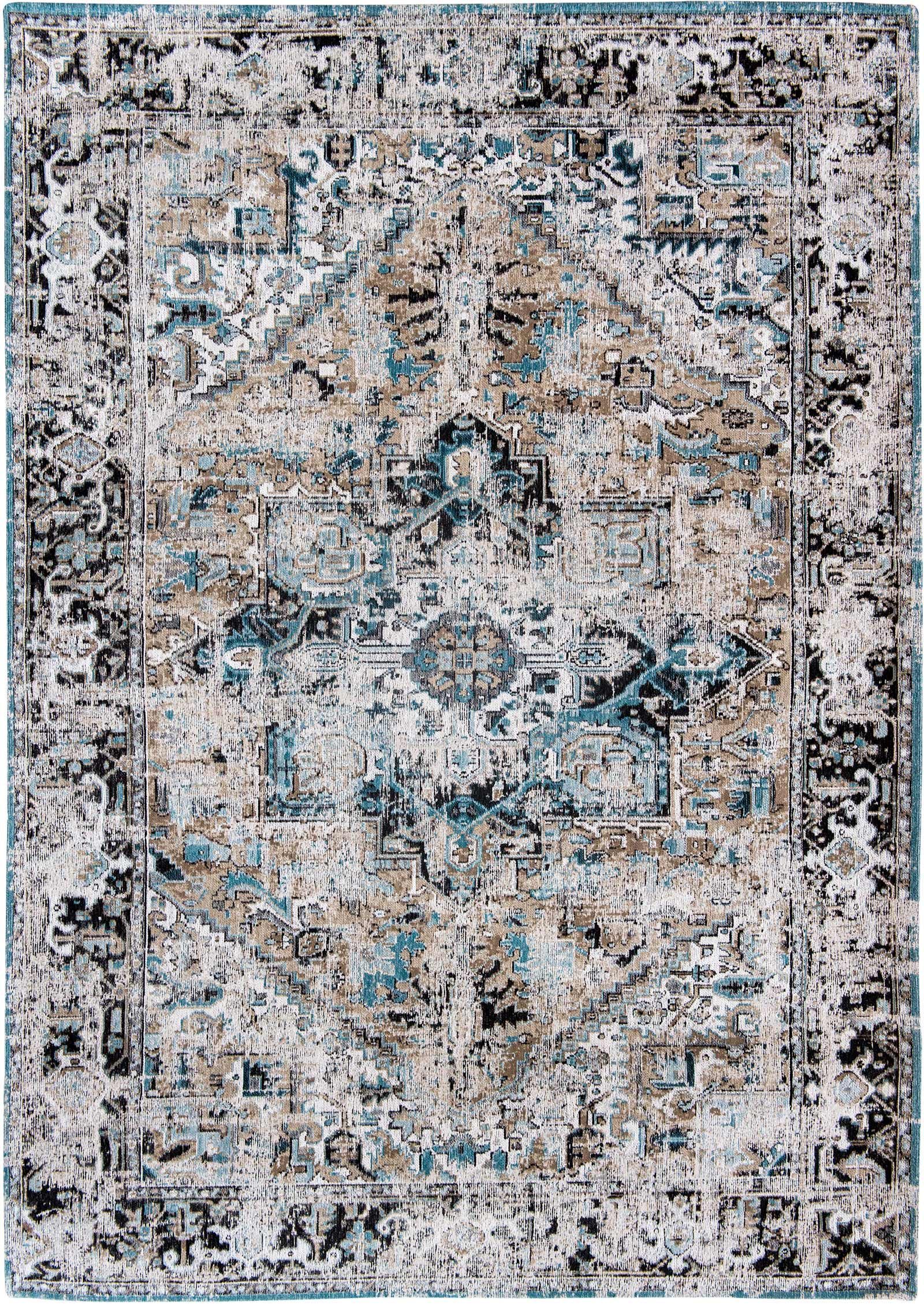 tapis Louis De Poortere LX8708 Antiquarian Antique Heriz Golden Horn Beige