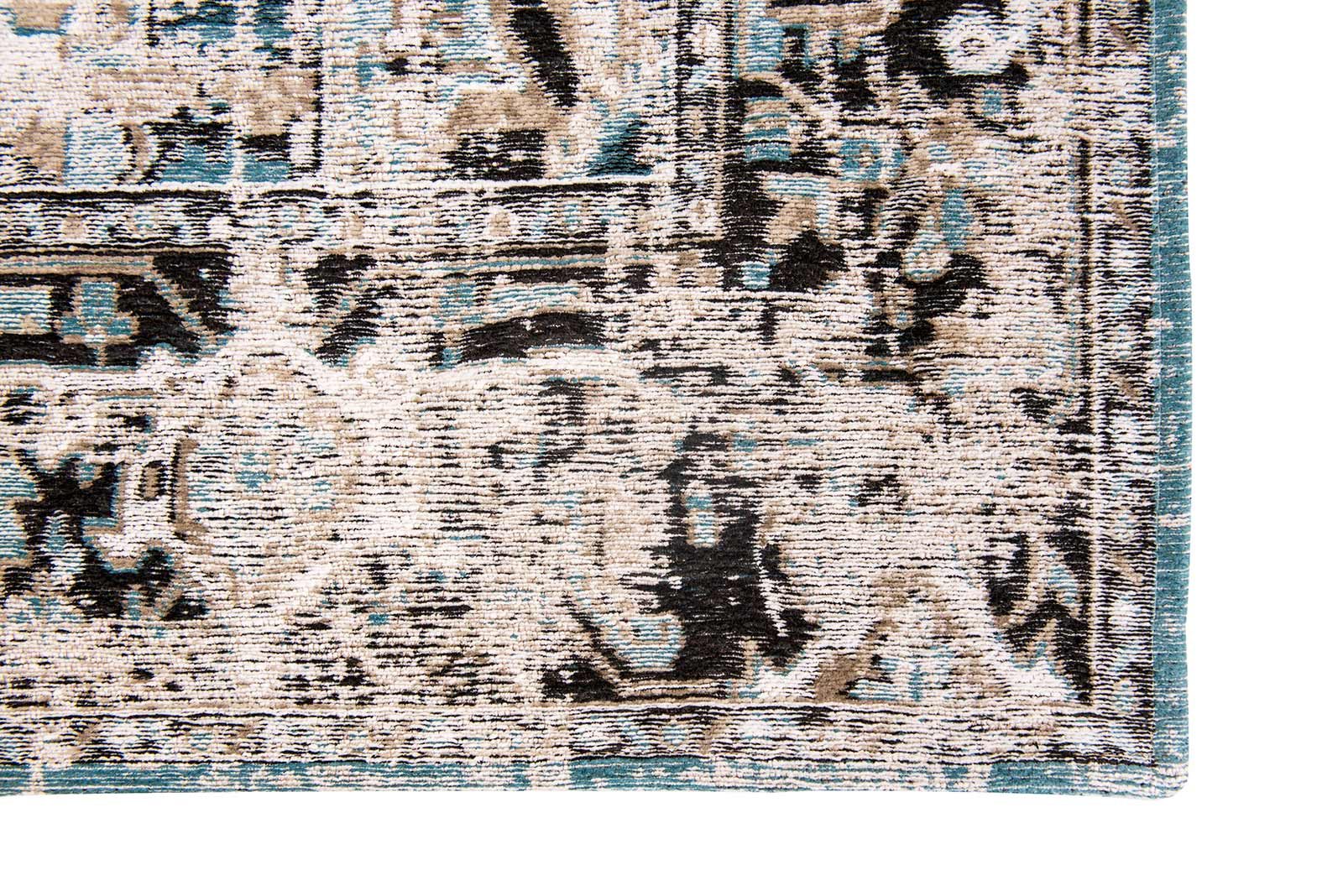 tapis Louis De Poortere LX8708 Antiquarian Antique Heriz Golden Horn Beige corner