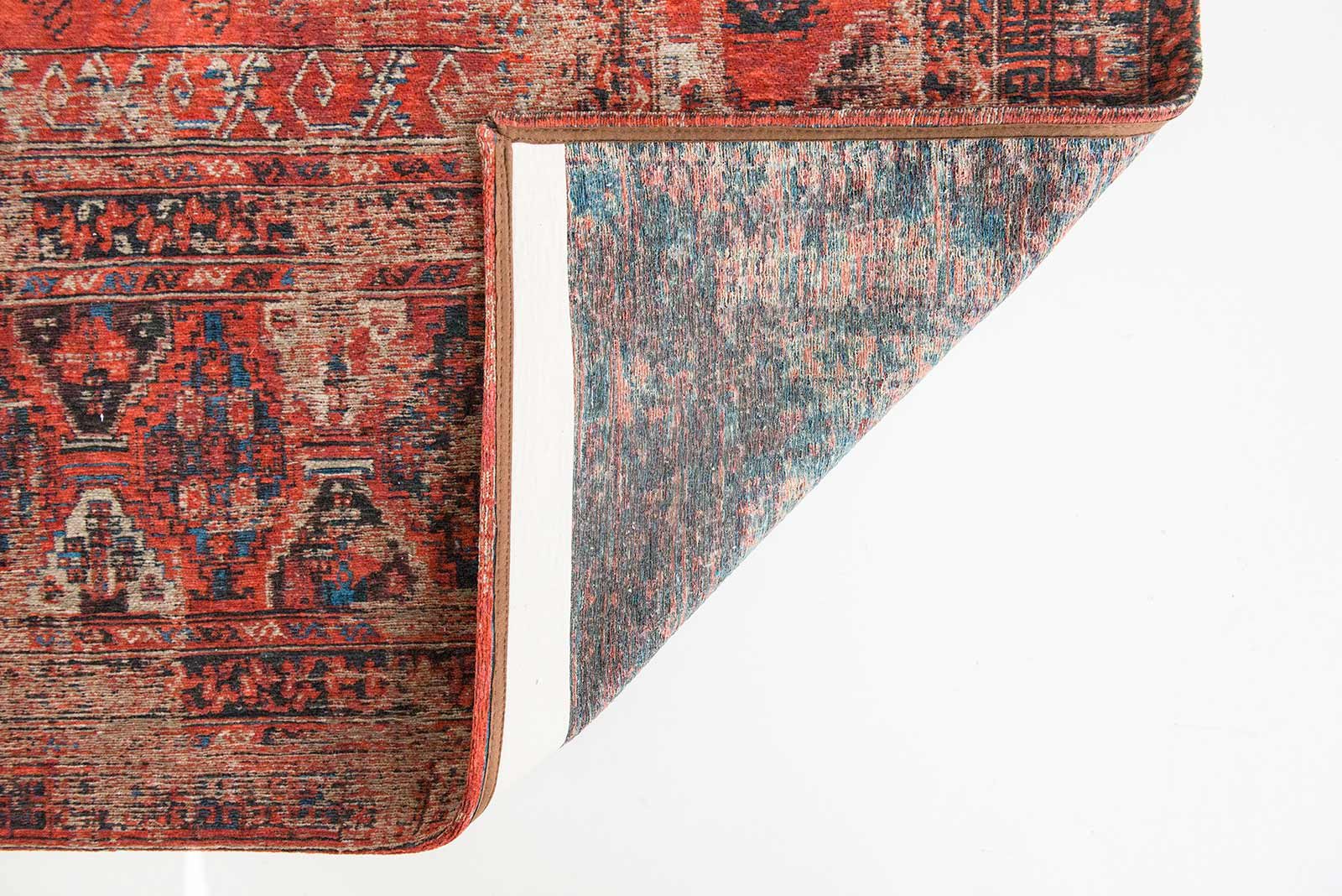 tapis Louis De Poortere LX8719 Antiquarian Antique Hadschlu 782 Red back