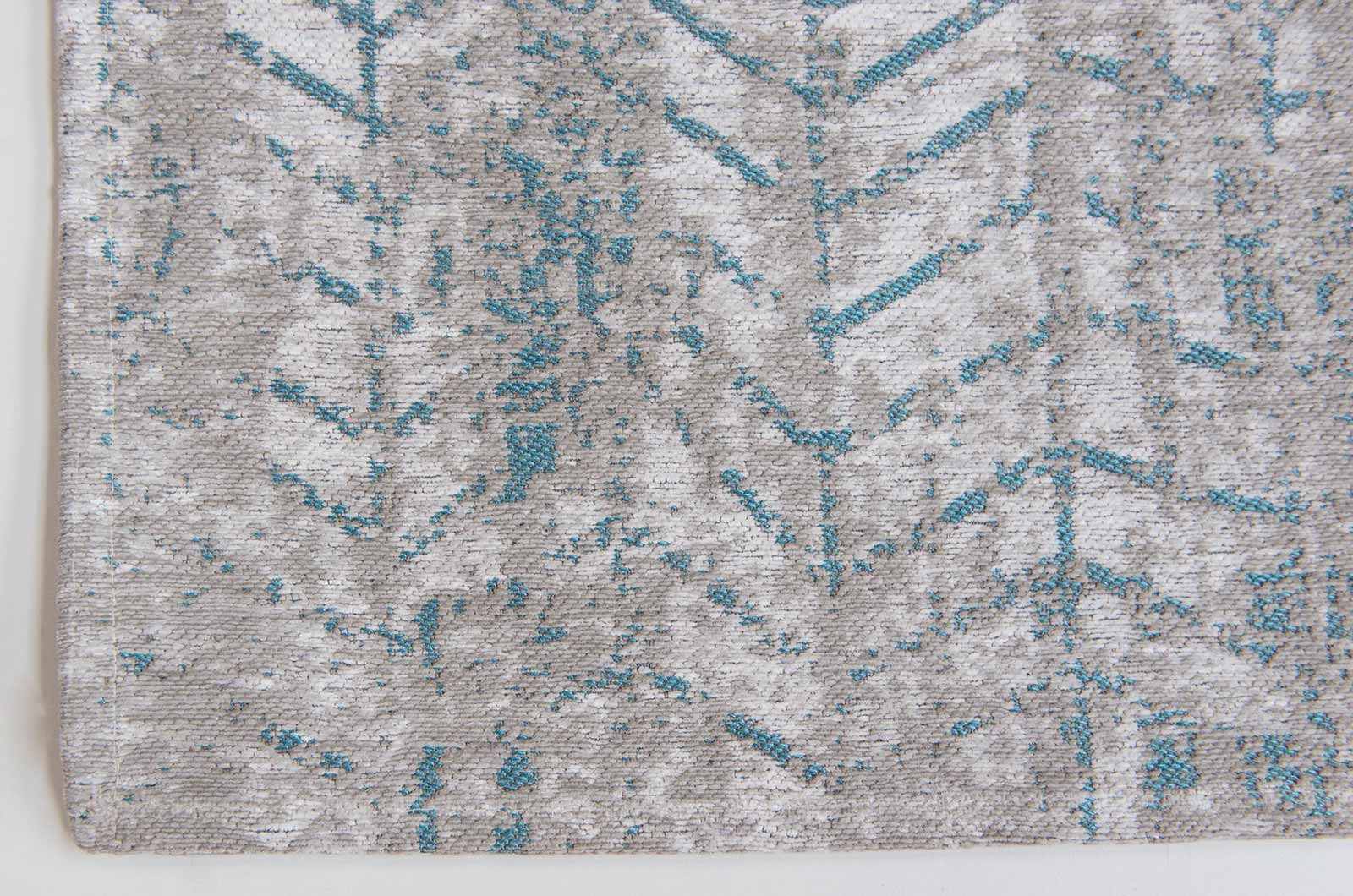 tapis Louis De Poortere LX8927 Mad Men Jacobs Ladder Tribeca Blue corner