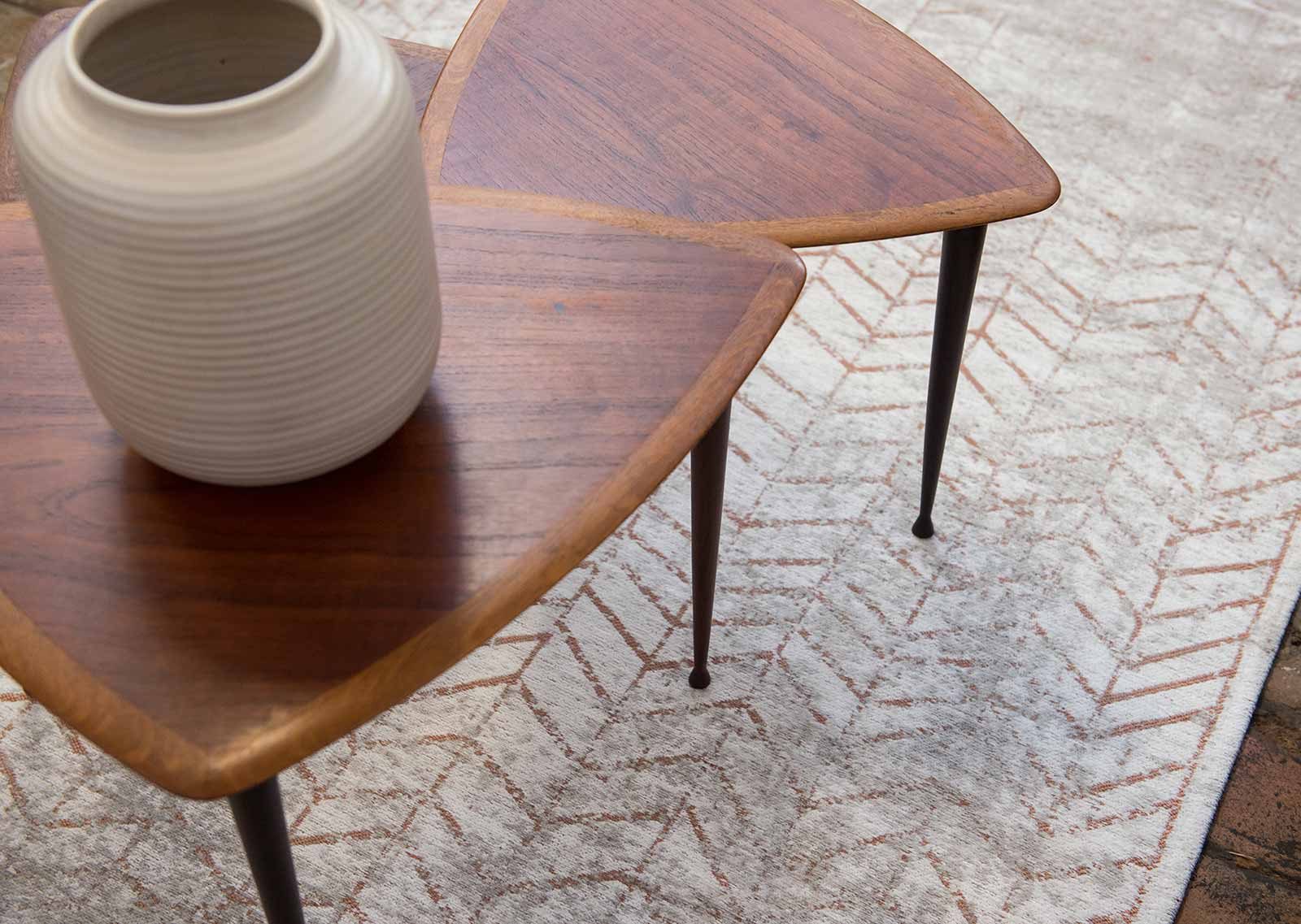 tapis Louis De Poortere LX8951 Mad Men Jacobs Ladder Coppertone zoom 1