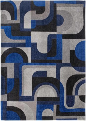 Louis De Poortere tapis LX 9207 Nuance Module Weimar Blue