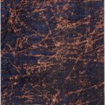 Louis De Poortere tapis, Mad Men Blue Star 9217, Stellar design