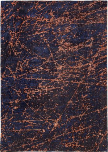 Louis De Poortere tapis LX 9217 Mad Men Stellar Blue Star