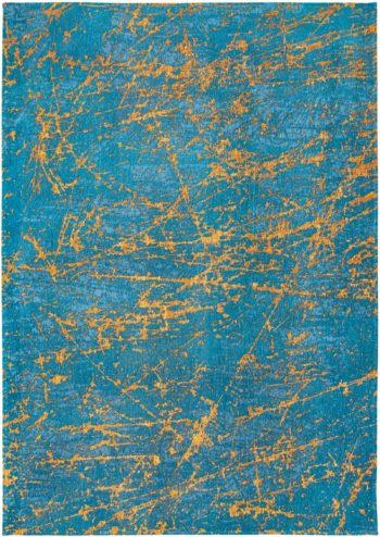 Louis De Poortere tapis LX 9218 Mad Men Stellar Lightning Turquoise