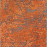 Louis De Poortere tapis, Mad Men Nebula Orange 9219, Stellar design