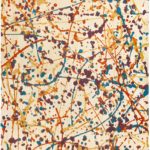 Louis De Poortere tapis, Gallery Orange Drip 9221, Expression design