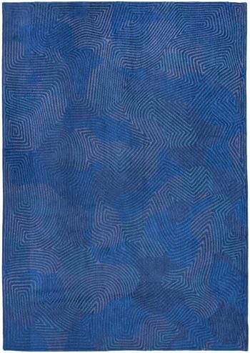 Louis De Poortere tapis LX 9225 Meditation Coral Blue Lagoon
