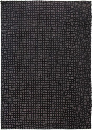 Louis De Poortere tapis LX 9247 Structures Trammel Opian Black