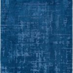 Louis De Poortere tapis, Structures Suarez Blue 9250, Baobab design
