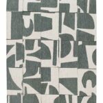 Louis De Poortere tapis, Craft Sea Spray 9361, Papercut design