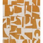 Louis De Poortere tapis, Craft Curry 9367, Papercut design