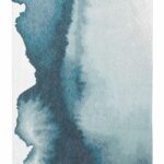 Louis De Poortere tapis, Meditation Inkjet 9332, Lagoon design