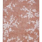 Louis De Poortere tapis, Sakura Copper Pink 9371, Sakura design