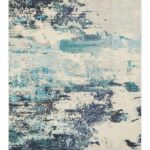 Tapis Nourison Celestial CES02 Ivory / Teal / Blue