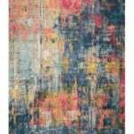 Tapis Nourison Celestial CES09 Blue / Yellow
