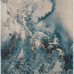 Tapis Nourison Maxell MAE08 Ivory / Teal
