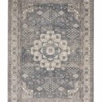 Tapis Nourison Quarry QUA07 Grey / Ivory