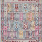 Tapis Nourison Vintage Kashan VKA06 Grey / Multicolour