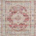 Tapis Nourison Vintage Kashan VKA07 Red / Ivory