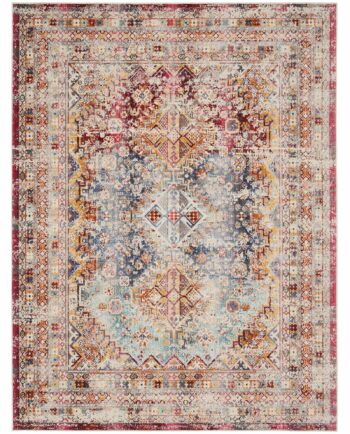Nourison tapis Vintage Kashan VKA09 MULTI MULTICOLOR 8X10 099446852489