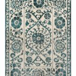 Louis De Poortere tapis, Antiquarian Notos 9733, Suzani design