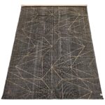 Rivièra Maison Graphic Print Rug Grey 300 x 200 cm