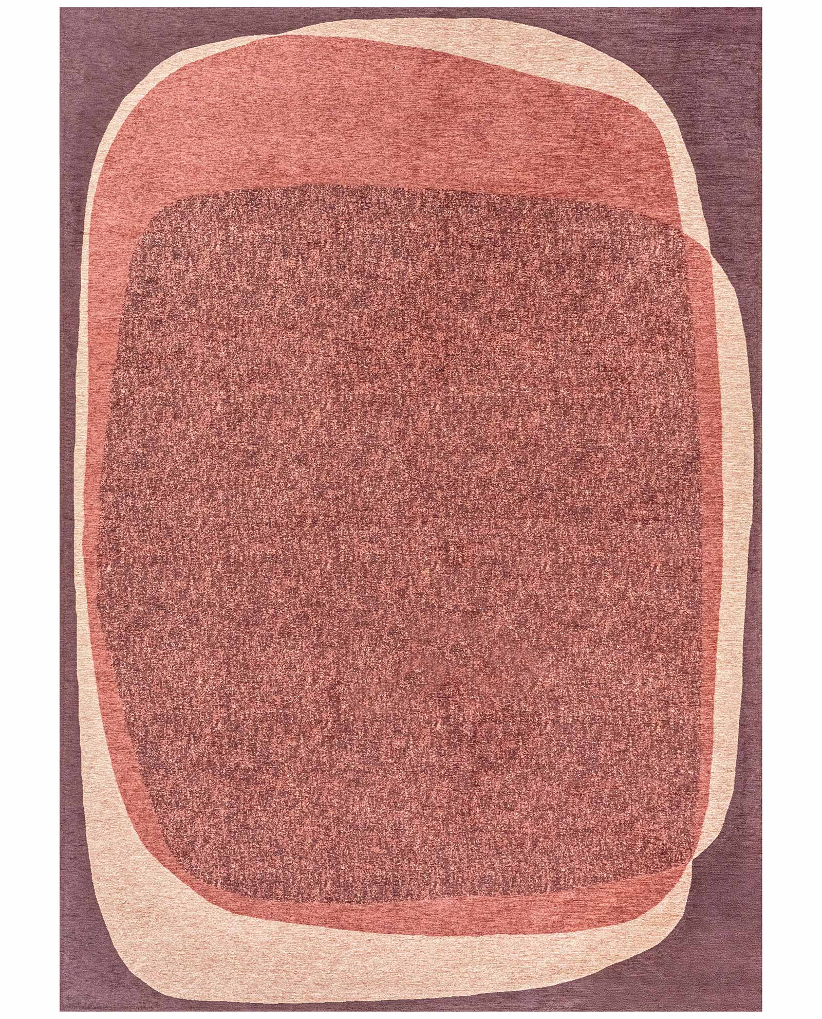 Louis De Poortere tapis Craft 2064 Marble Rosewood