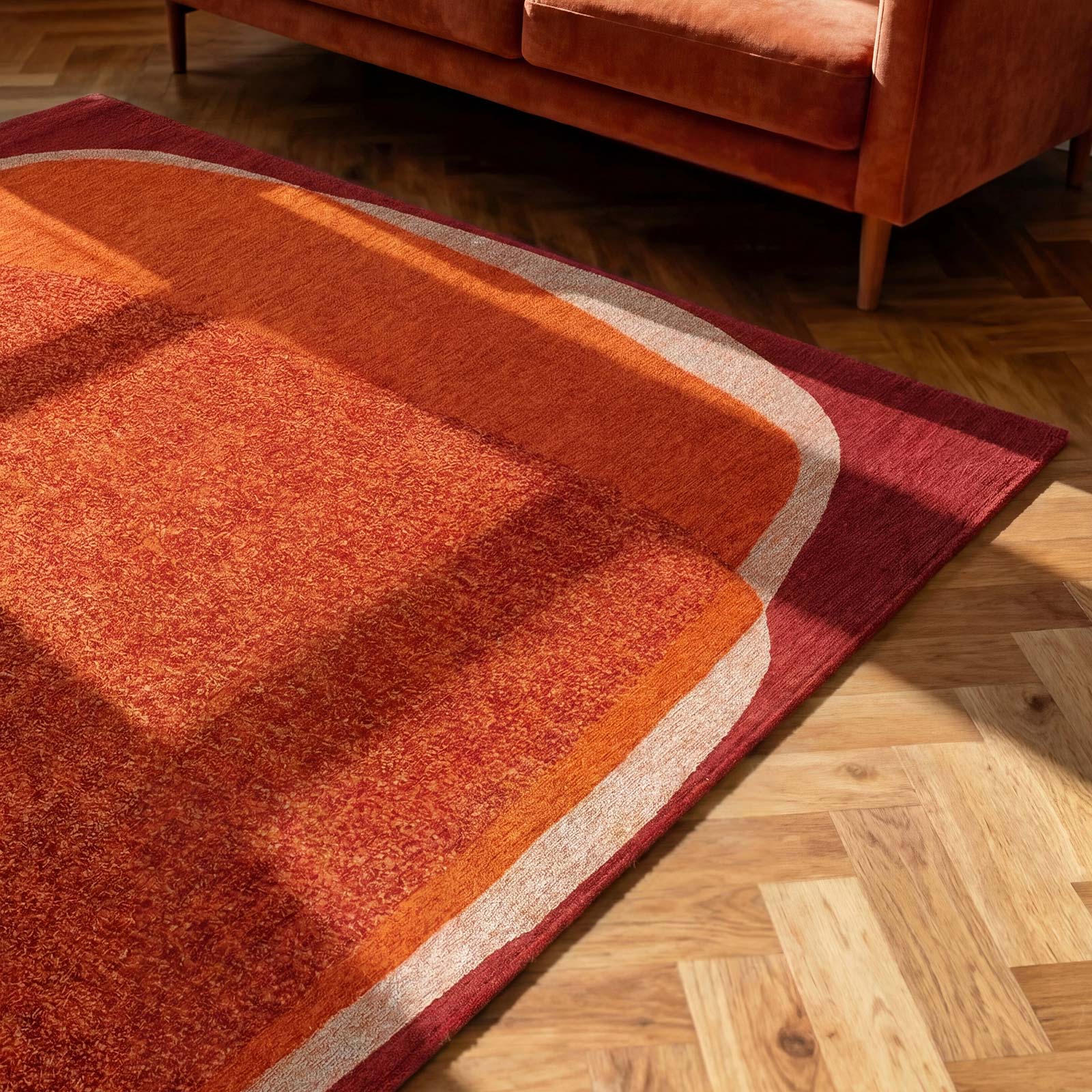 Louis De Poortere tapis Craft 2065 Marble Kanell interior