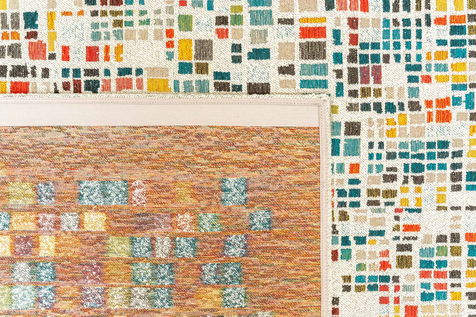 Louis De Poortere tapis Gallery 2094 Cubik United back