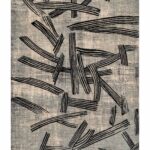Louis De Poortere tapis, Meditation Dark Street 2066, Kanji design