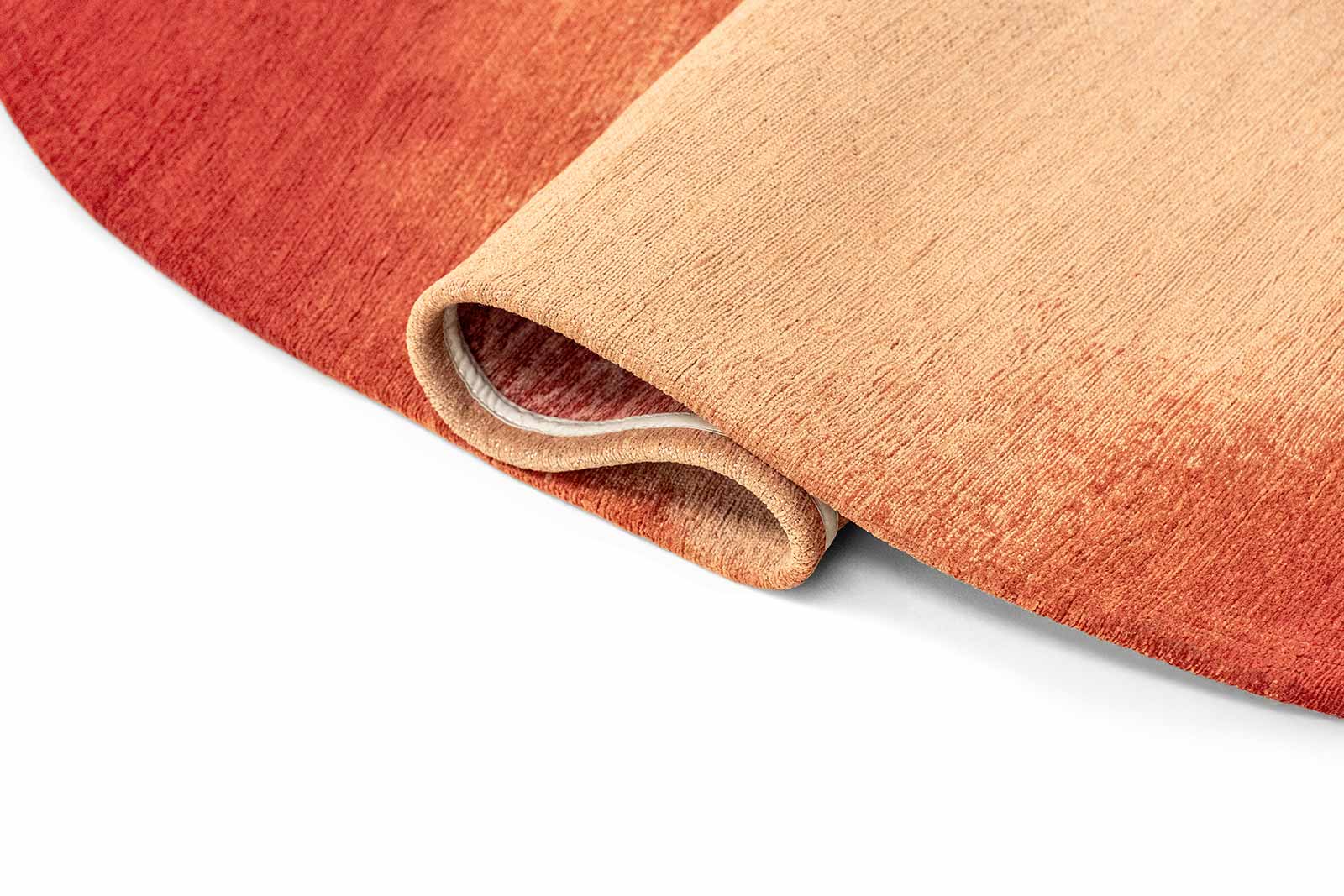 Louis De Poortere tapis Meditation 2090 Aquarelle Rust fold